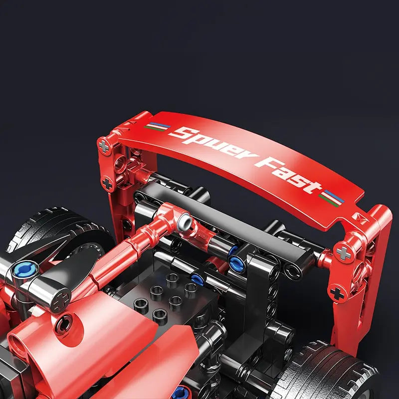 Block Racing Car (1137 - 1768pcs)