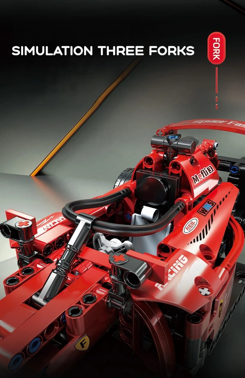 Block Racing Car (1137 - 1768pcs)