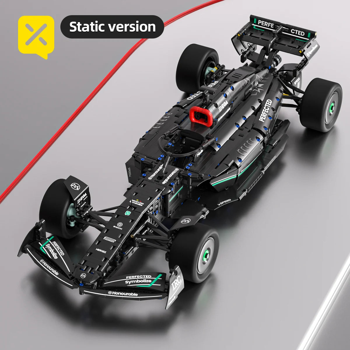 Block Racing Car (1137 - 1768pcs)