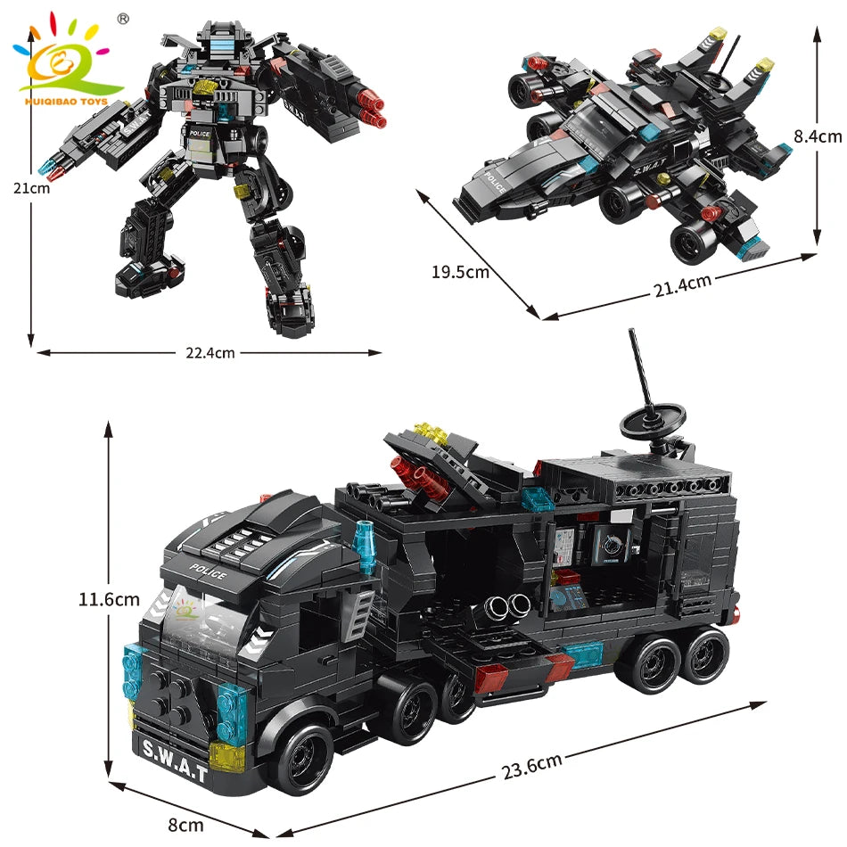 Military SWAT Soldier (585pcs)