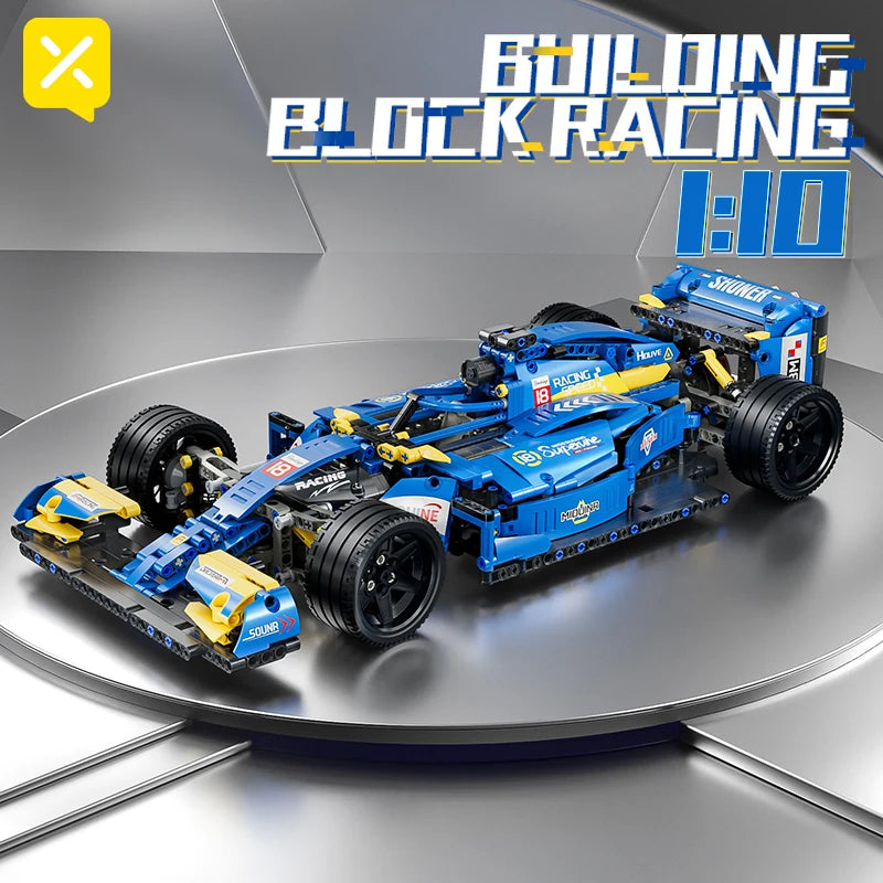 Block Racing Car (1137 - 1768pcs)