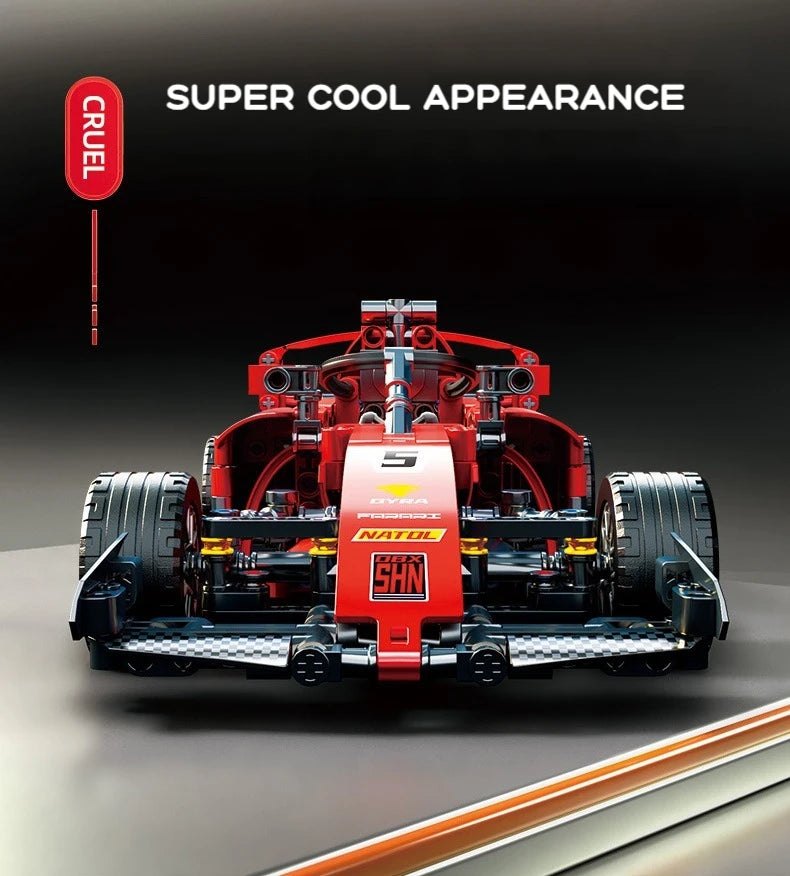 Block Racing Car (1137 - 1768pcs)