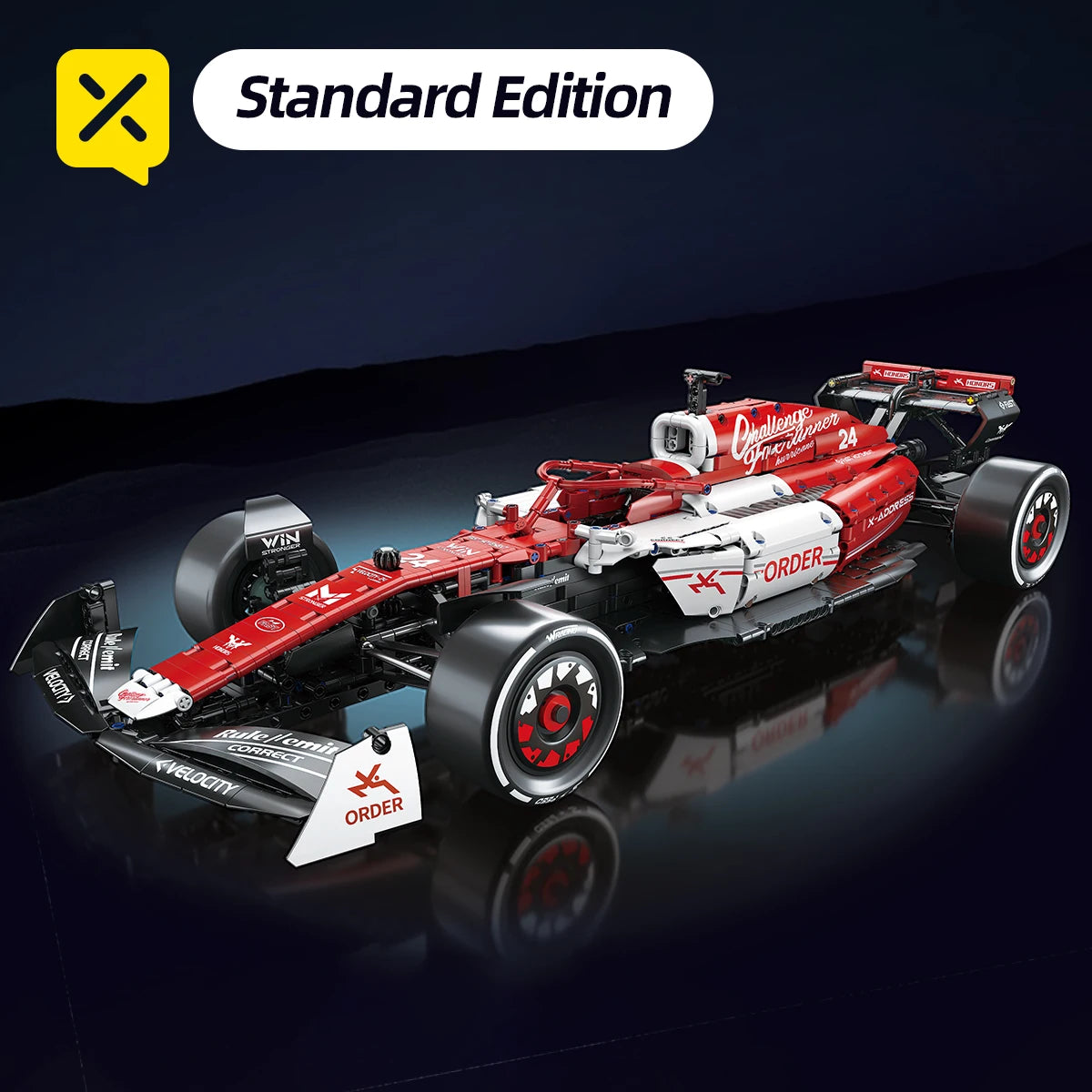 Block Racing Car (1137 - 1768pcs)