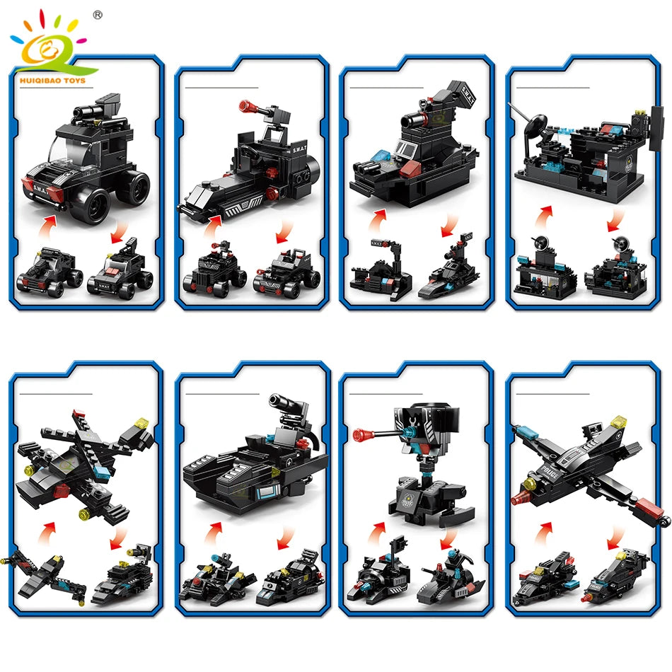 Military SWAT Soldier (585pcs)