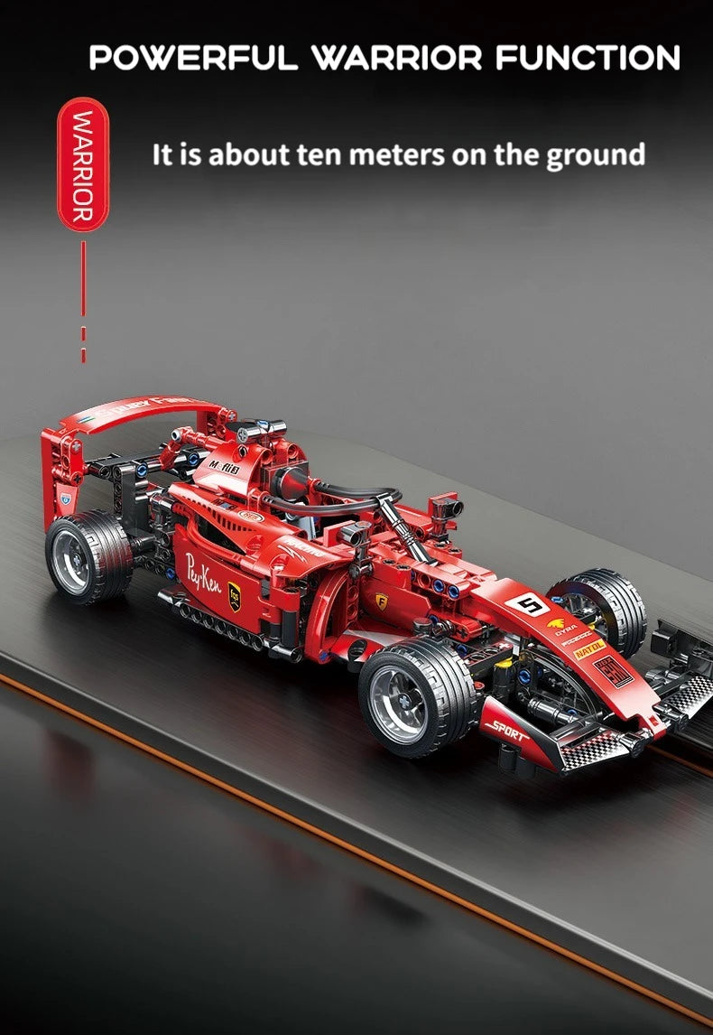 Block Racing Car (1137 - 1768pcs)