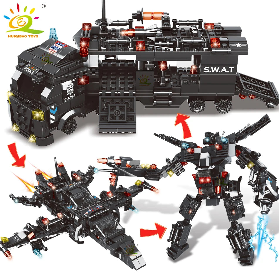 Military SWAT Soldier (585pcs)